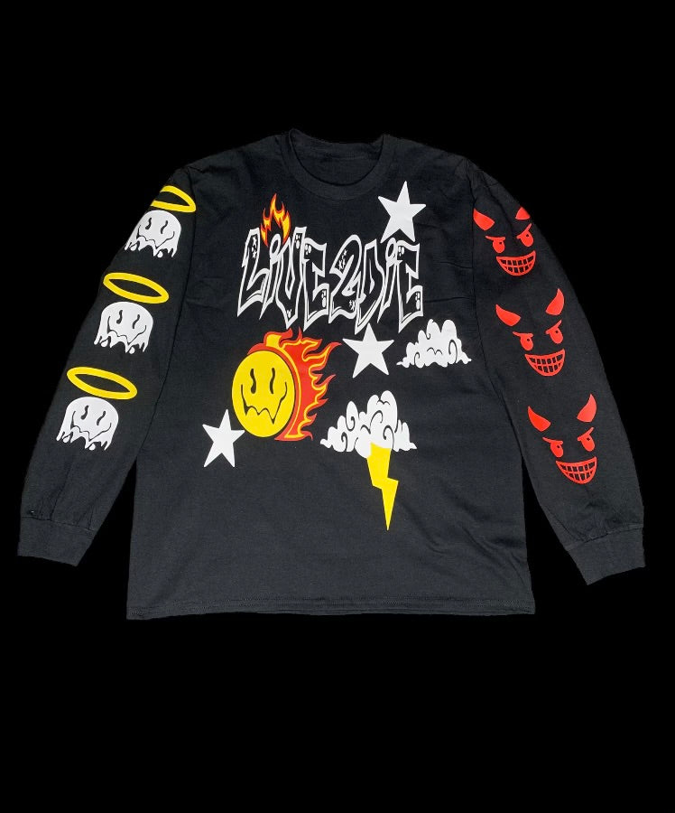 Good Vs Evil Long Sleeve