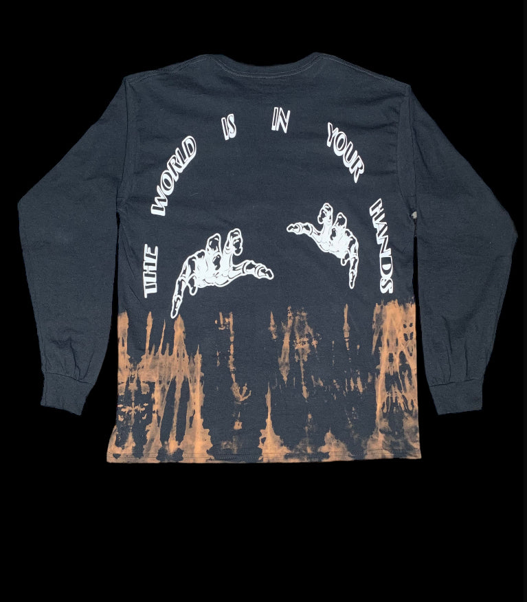 The World Is In Your Hands Long Sleeve